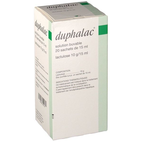 Duphalac 10 G/15 Ml (Lactulose) Solution Buvable 15 Ml En Sachets-Dose Grand Format B/20