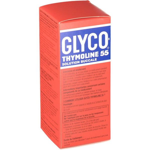 Glyco-Thymoline 55 Solution Buccale 1 Flacon(S) En Verre De 250 Ml