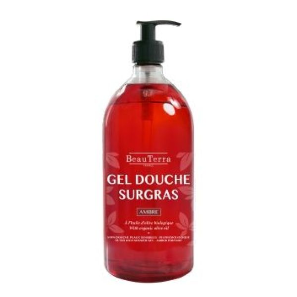 Beauterra Gel Douche Sans Savon Ambre Flacon 1 L 1