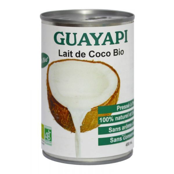 Guayapi Lait de coco BIO - boîte de 400 ml