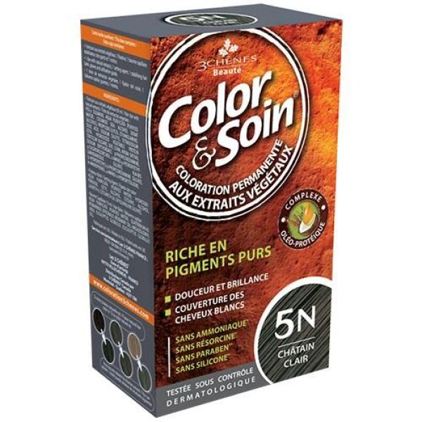 3 Chenes Color & Soin 5 N - Châtain clair - 135 ml