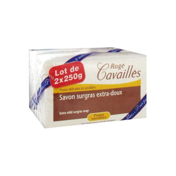 Roge-Cavailles Surgras Savon A L'Huile D'Amande Douce Pain 250 G 2