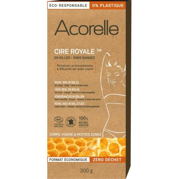 Acorelle Cire royale en billes BIO - 300 g