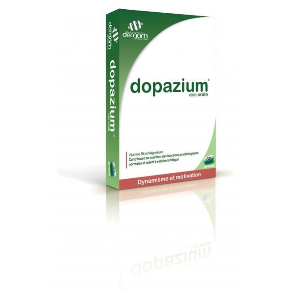 DOPAZIUM Capsule, complément alimentaire à base de L-tyrosine et de L-phénylalanine, bt 60