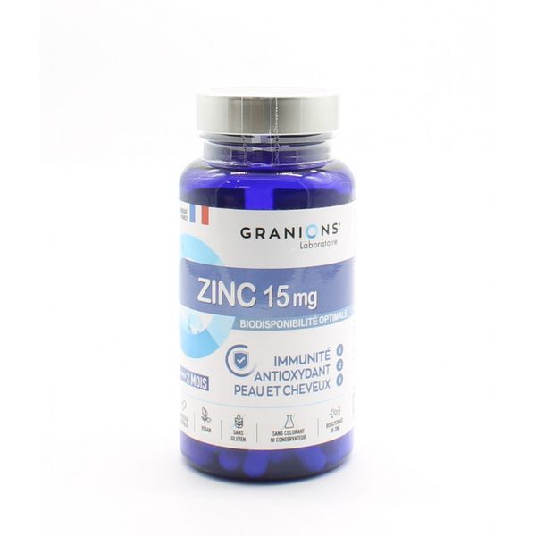 Granions Zinc 15 mg - 60 gélules