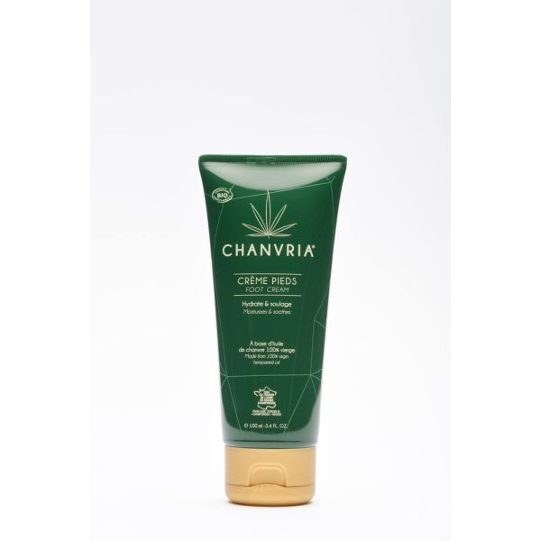 Chanvria Crème pieds chanvre BIO - 100 ml