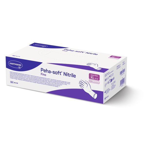 Gant nitrile PEHA SOFT nitrile fino M - Bte 150 pces