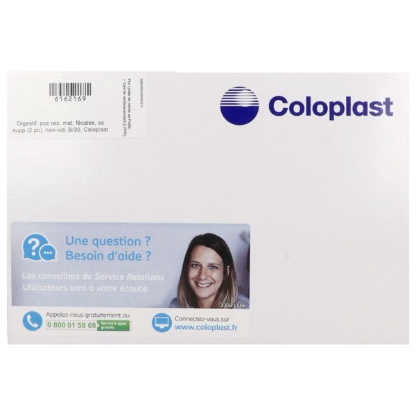 SENSURA CLICK POCHE FERMEE MAXI Poche fermée, filtre intégré, système 2 pièces, opaque, diamètre de l'anneau 70 mm (ref. 101679), bt 30