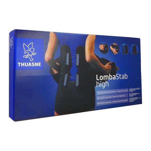 LOMBASTAB HIGH Ceinture de soutien dorso-lombaire, à lacet, hauteur 40 cm, taille 4, unité