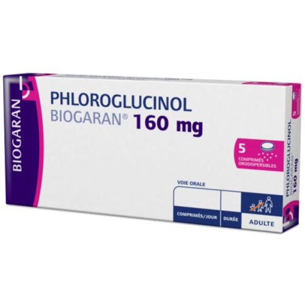 Phloroglucinol Biogaran 160 Mg Comprimes Orodispersibles B/5