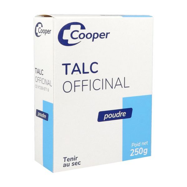 COOPER TALC Talc de Luzenac, conditionné, bt 250 g
