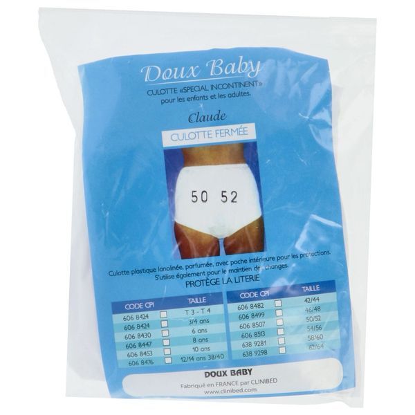Claude Doux Baby Culotte Ouvrante 50/52 1