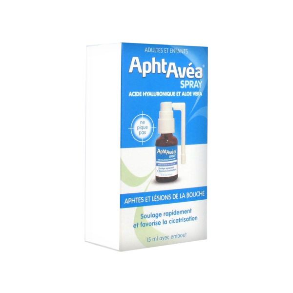 AphtAvéa Acide Hyaluronique Et Aloe Vera Spray 15 ml