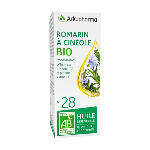 Arkoessentiel Huile Essentielle Romarin A Cineole Bio Flacon 10 Ml 1