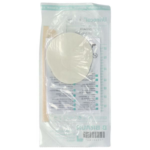 URINOCOL PEDIATRIE Collecteur urinaire stérile, avec écoulement, sans latex pour enfant, garçon (ref. 227547R), unité