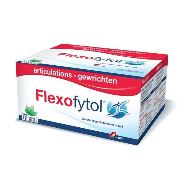 FLEXOFYTOL Capsule, complément alimentaire composé de curcuma, à visée articulaire, bt 180