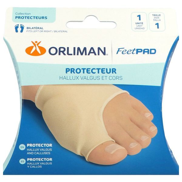 Feet Pad Protege Oignon Universel Sans Recouvrement Pour La Peau Gel Ts 2
