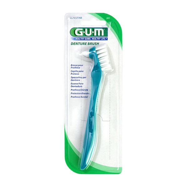 GUM DENTURE BRUSH Brosse pour prothèse dentaire, unité