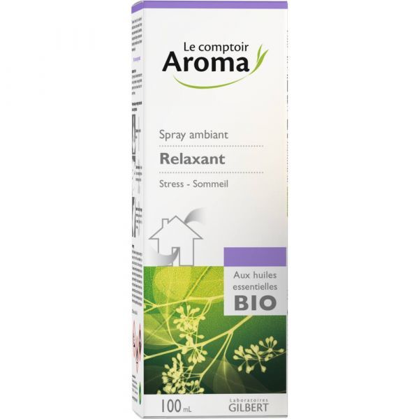 Le Comptoir Aroma Spray ambiant relaxant, Prépare le sommeil - 100 ml