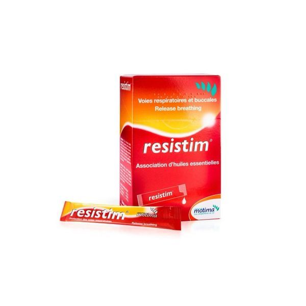 RESISTIM 20 DOSES Solution buvable, complément alimentaire aux huiles essentielles, sans alcool, bt 20