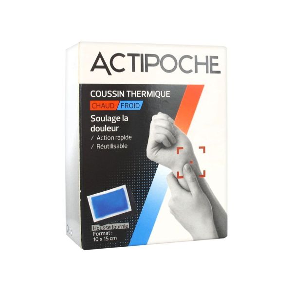 Actipoche Coussin Thermique Chaud/Froid Petit Modele 10*15 Cm 1