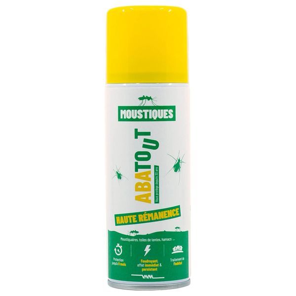 Abatout Anti-Moustiques Haute Remanance Liq Spray Aero 270 Ml 1