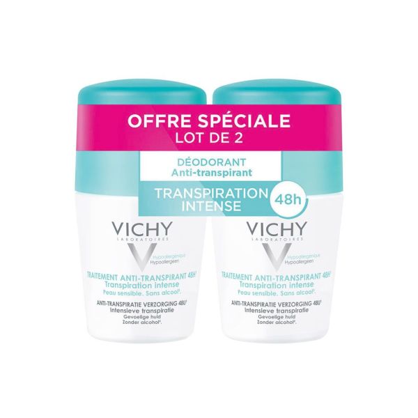 Vichy Traitement Deodorant Anti Transpirant 48H Sans Parfum Creme 50 Ml Promo 2