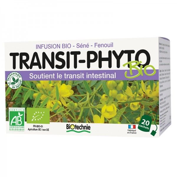 Biotechnie - Transit phyto infusion bio - 20 sachets