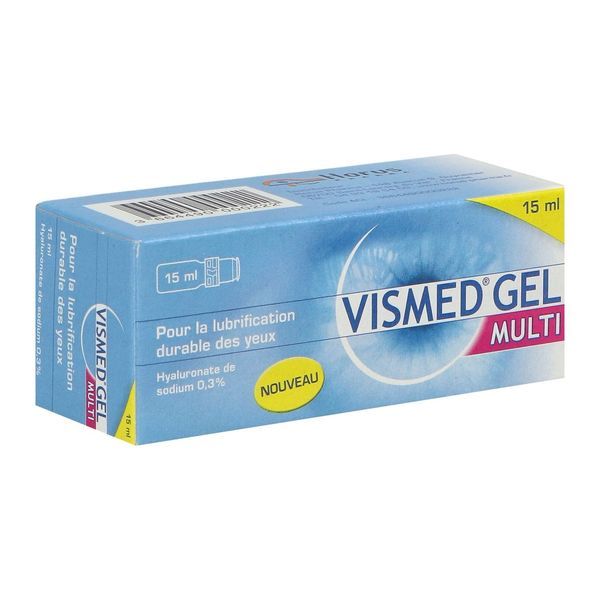 VISMED GEL MULTI Solution ophtalmique lubrifiante pour instillation oculaire, fl 15 ml