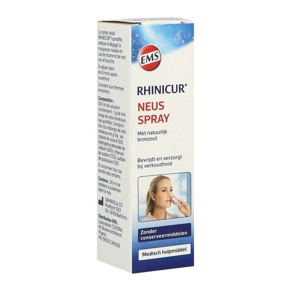 RHINICUR DOUCHE NASALE ENFANTS Kit douche nasale et sel de rinçage, flacon 125 ml + 4 sachets, unité