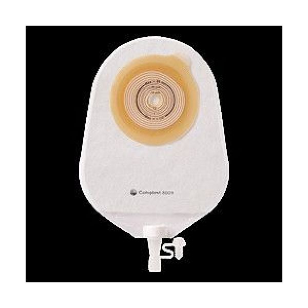 Alterna® uro pédiatrique poche vidangeable 1 pièce - Boîte de 30 poches transparentes (185 ml) pour urostomie avec protecteurs cutanés alternés en spi