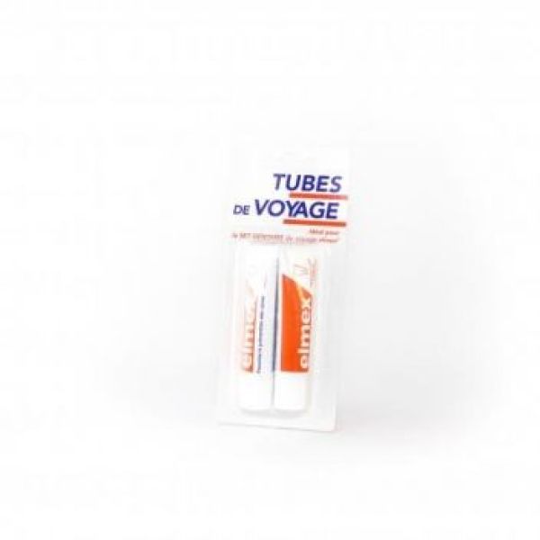 Elmex Dentifrice Protection Caries Tubes de Voyage 2 x 12 ml