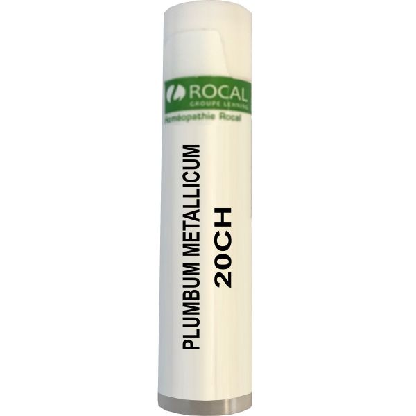 Plumbum metallicum 20ch dose 1g rocal