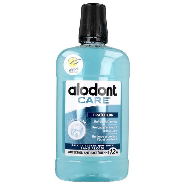 ALODONT CARE FRAICHEUR BAIN DE BOUCHE Bain de bouche fluoré, arôme menthe fraîche, fl 500 ml