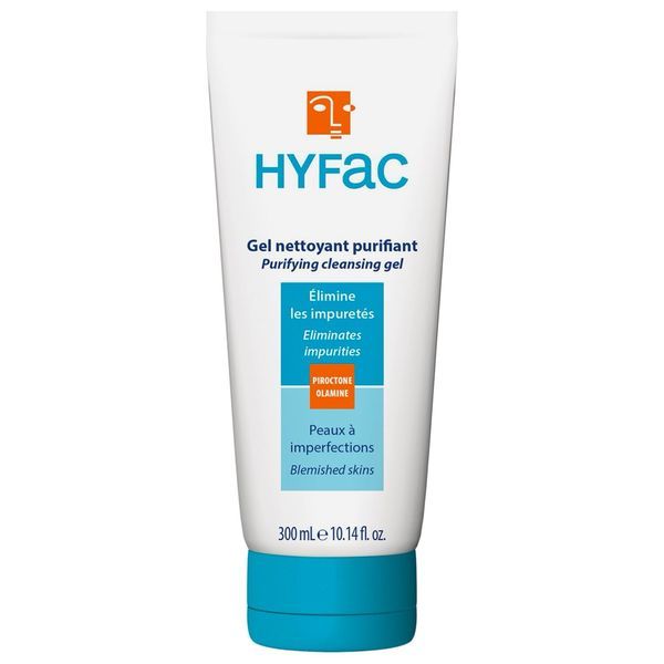 Hyfac Gel Nettoyant Dermatologique Visage et Corps 300 ml