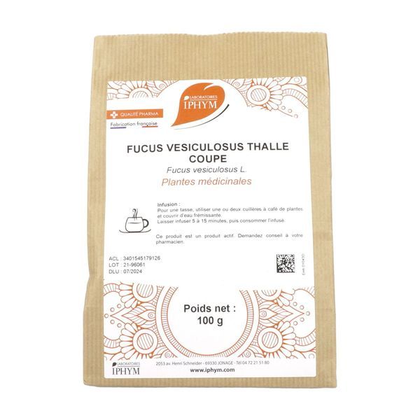 FUCUS IPHYM Fucus vesiculosus, vrac, sac 100 g