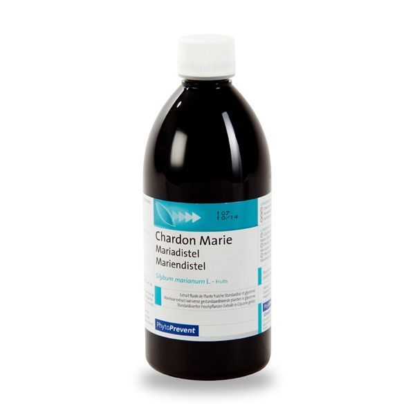 EPS CHARDON-MARIE  500ML Extraits fluides de Plantes fraîches Standardisés et Glycérinés