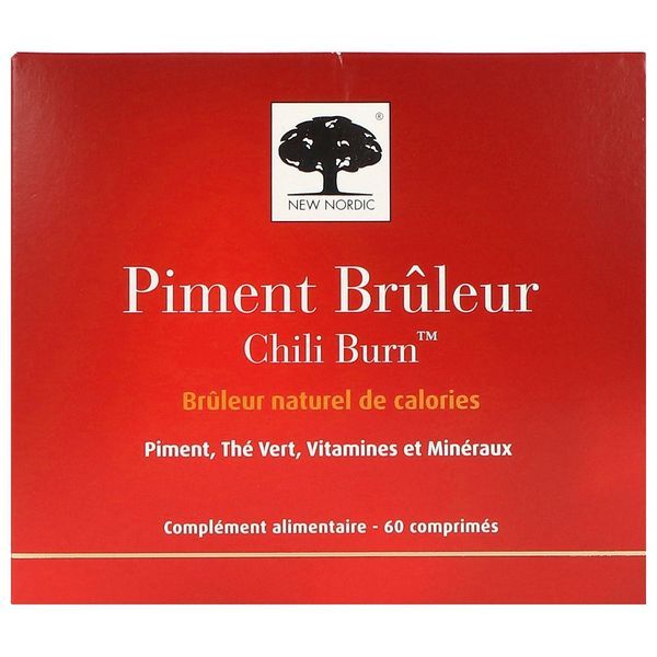PIMENT BRULEUR Comprimé, complément alimentaire à visée minceur, bt 60