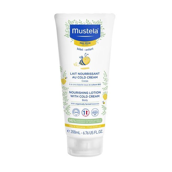 Mustela Lait Nourrissant Au Cold Cream A L'Avocat Bio Et A La Cire D'Abeille Huile Flacon 200 Ml 1