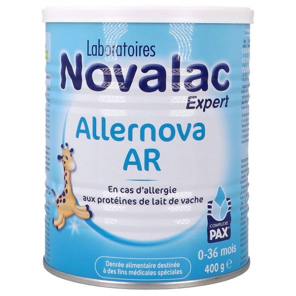 NOVALAC EXPERT ALLERNOVA Denrée alimentaire destinée à des fins médicales spéciales, bt 400 g
