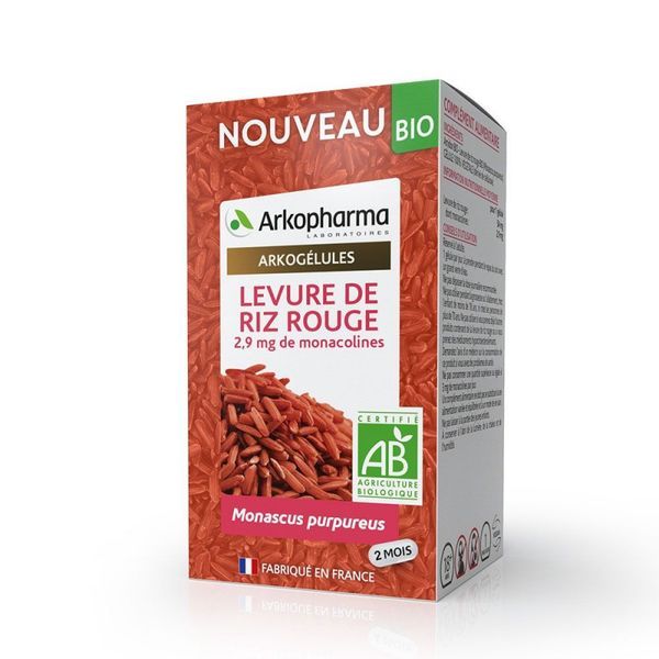 Levure Riz Rouge 60Vg Bio