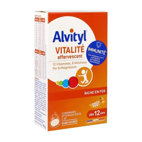Alvityl Vitalite 30 Cp Efferv