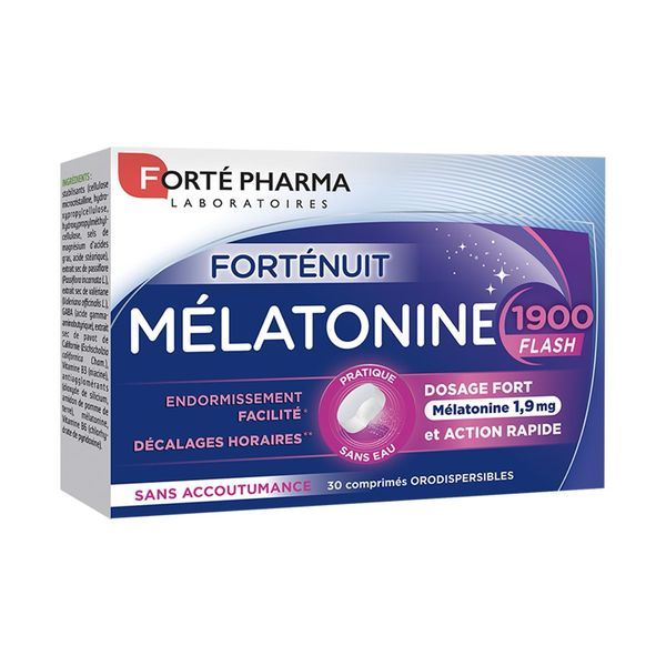 Forte Pharma Melatonine Forte 1900 Comprime Boite 30