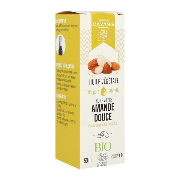 DAYANG BIO HUILE VEGETALE Huile végétale d'amande douce bio, fl 50 ml