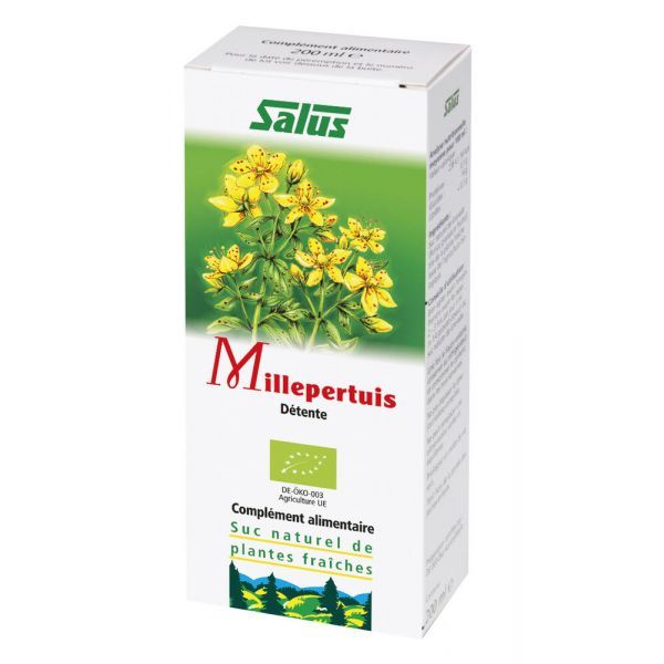 Salus Suc de plantes Bio millepertuis - flacon 200 ml