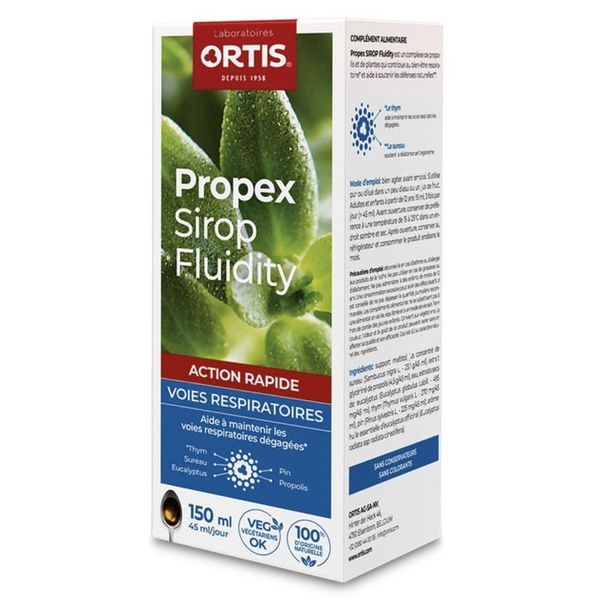 Ortis Propex sirop fluidifiant - 150 ml