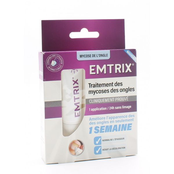 Emtrix Traitement Mycose de l'ongle - 1 flacon 10 ml