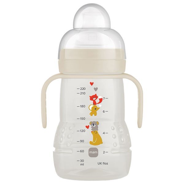 Biberon De Transition - Unisexe - Bec Souple Antifuite Silicone 220 Ml 1