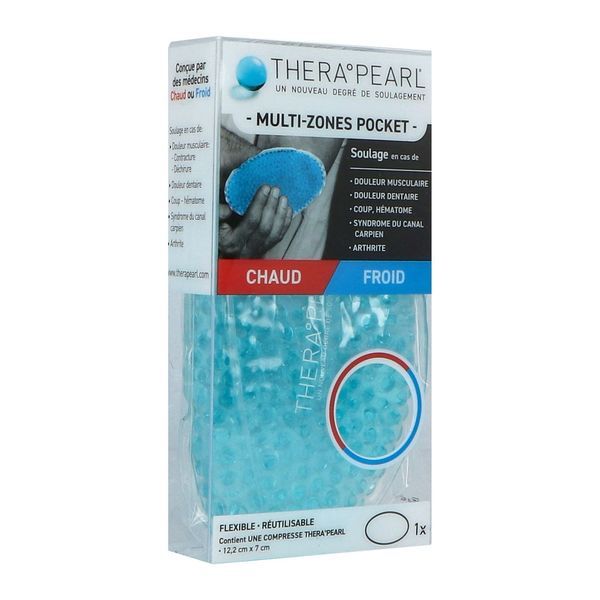 THERAPEARL MULTI - ZONE Compresse réutilisable pour cryothérapie ou thermothérapie, unité