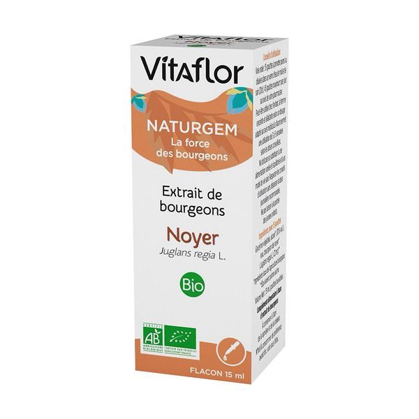 BOURGEONS NOYER VITAFLOR BIO Solution buvable, complément alimentaire à base de plantes, fl 15 ml